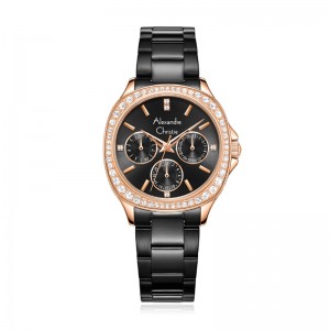 Alexandre Christie AC 2B85 Rosegold Black BFBBRDG